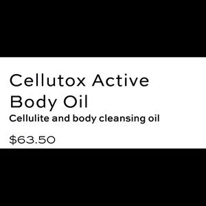 Elemis Cellutox Active Body oil - New without box